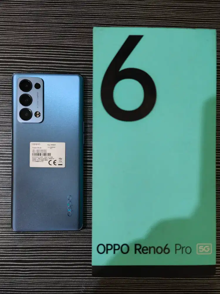 Oppo Reno 6 Pro 5G 12/256 Fullset ori Muluss nyess istimewa