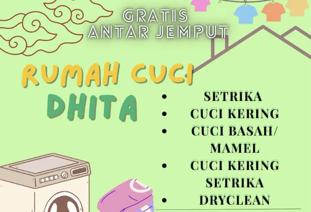 Dibutuhkan karyawati laundry