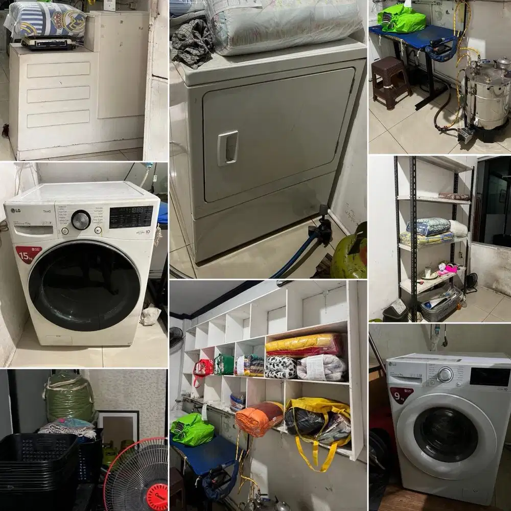 dijual perlengkapan laundry