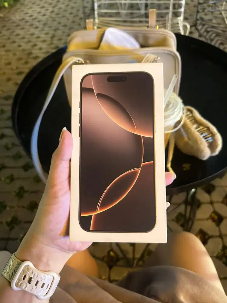 IPHONE 16 PROMAX 256GB IBOX BNOB DESSERT TITANIUM