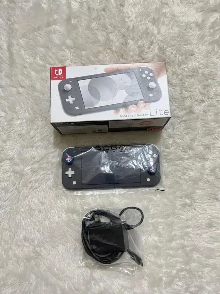 Nintendo Switch Lite o(f)w C(f)w grey 256Gb fullset