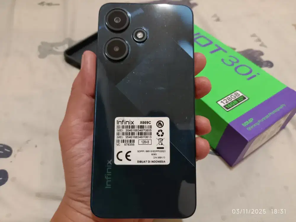 Infinix Hot 30i Fullset