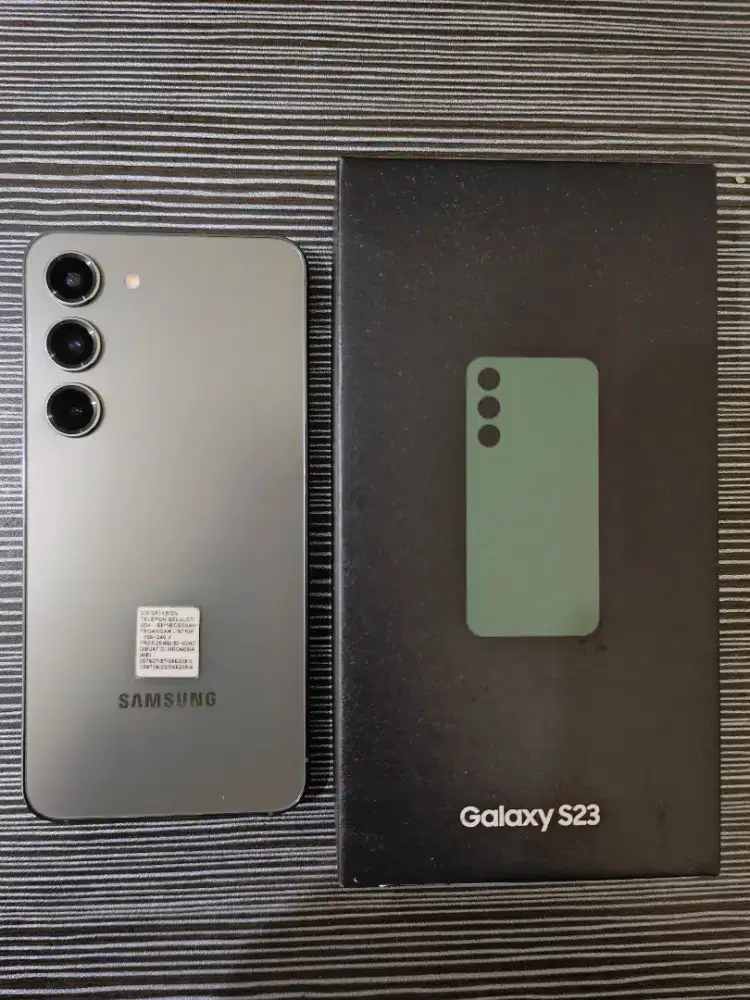 Samsung S23 8/256 Green Fullset Ori Muluss Nyess