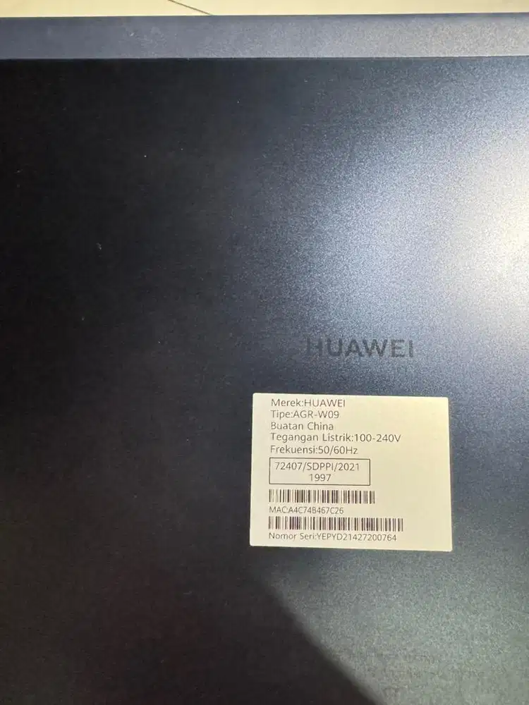 Dijual tab HUAWEI matpad T10 kids Edition