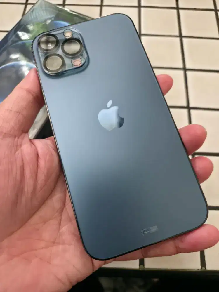 IPHONE 12 PRO MAX PACIFIC BLUE 256GB MINUS FACE ID SAJA EX IBOX