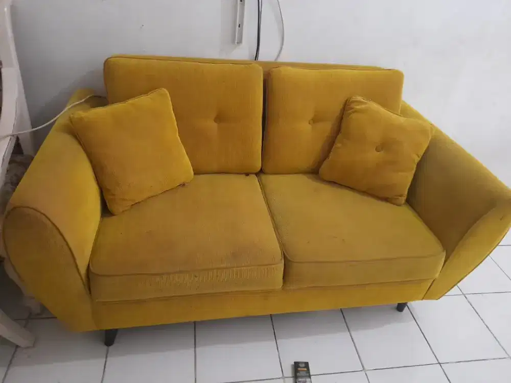 Sofa warna olive