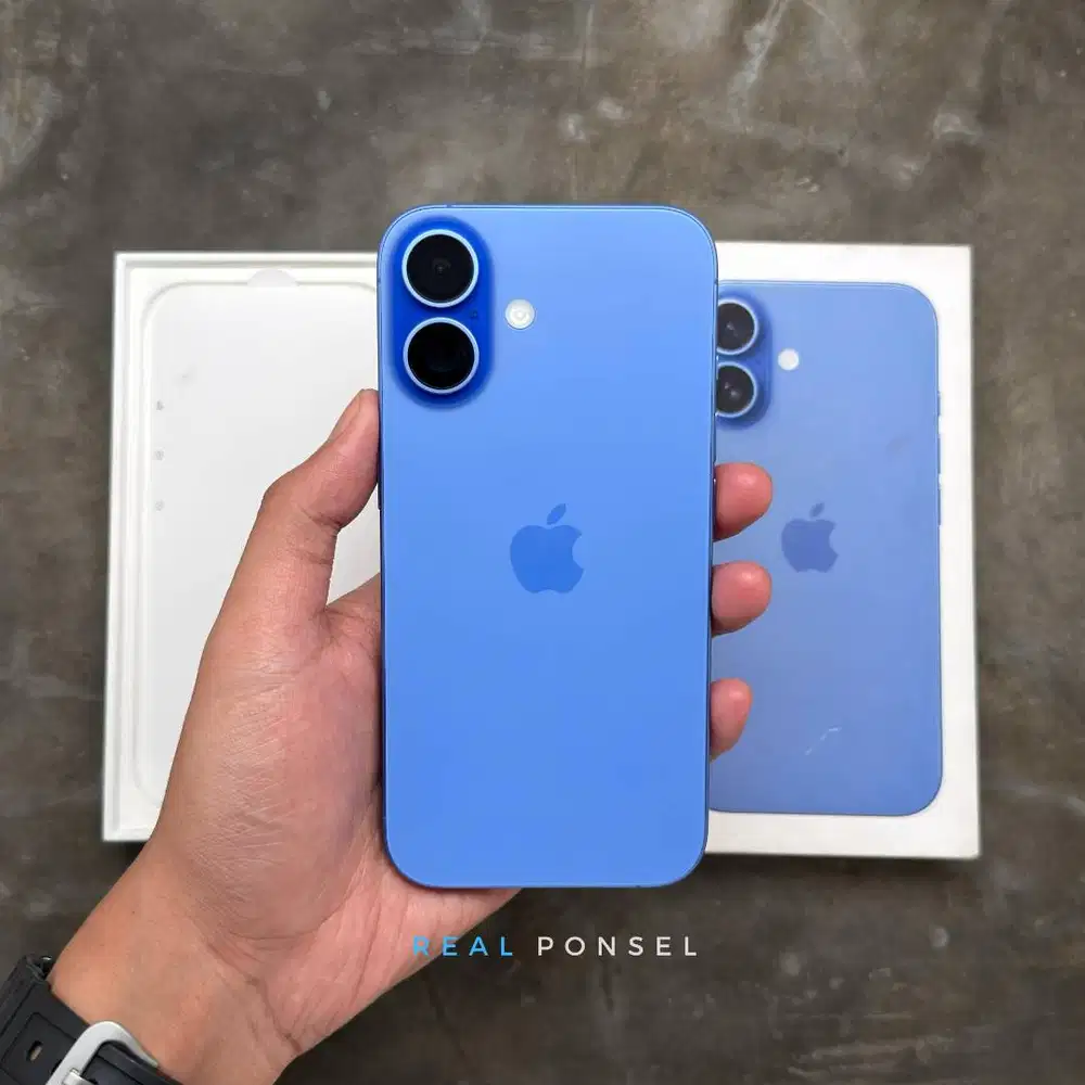 iPhone 16 256 iBox Garansi Agustus 2026