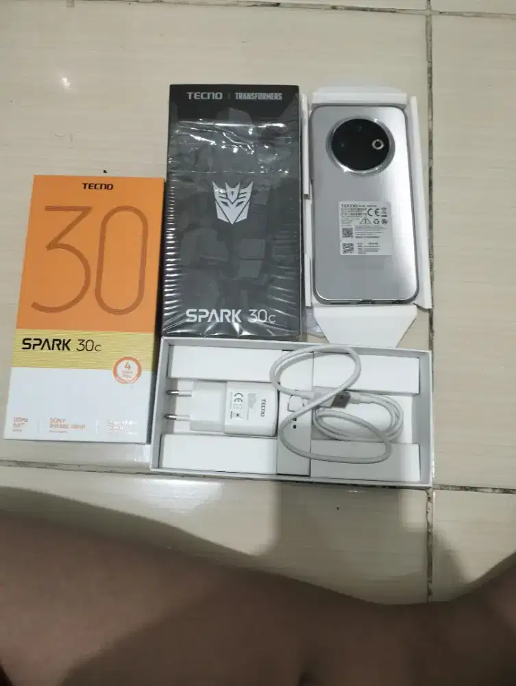 Hp tecno sparkle 30c 6+128gb