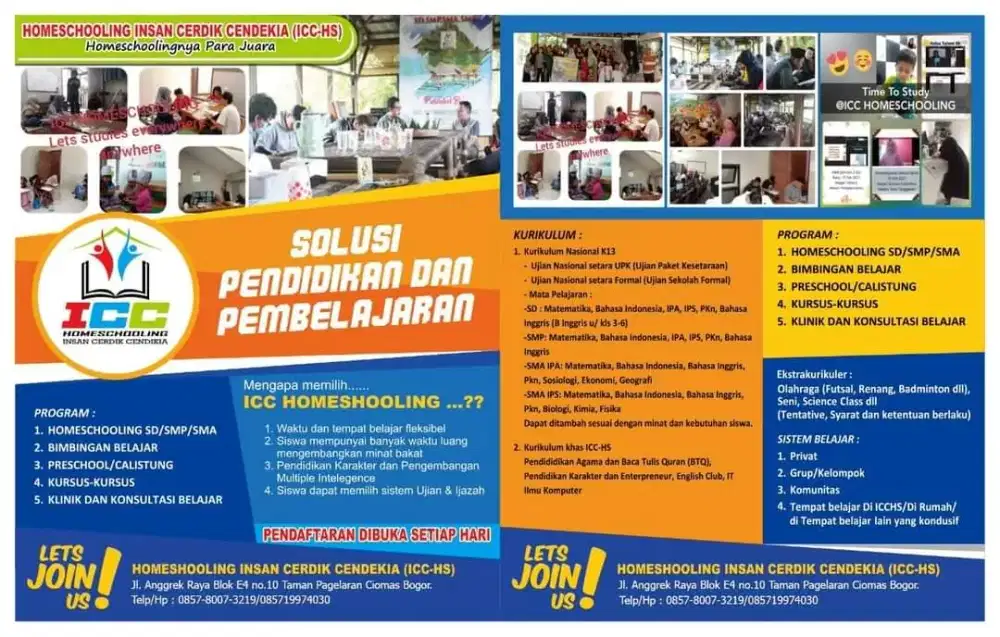 PKBM HS & BIMBEL SD SMP SMA