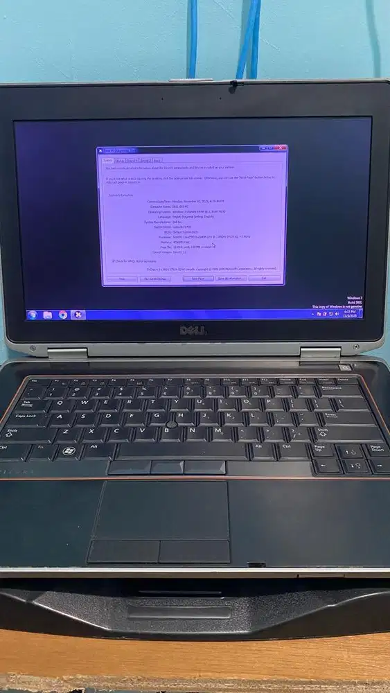 Laptop DELL Latitude E6420 Black Core i5 Ram 4gb second