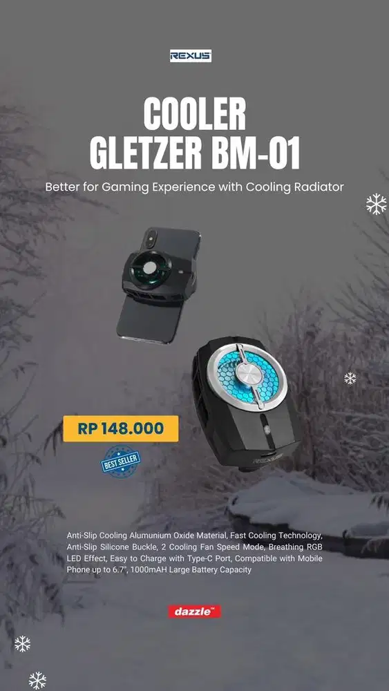 Cooler HP rexus Gletzer