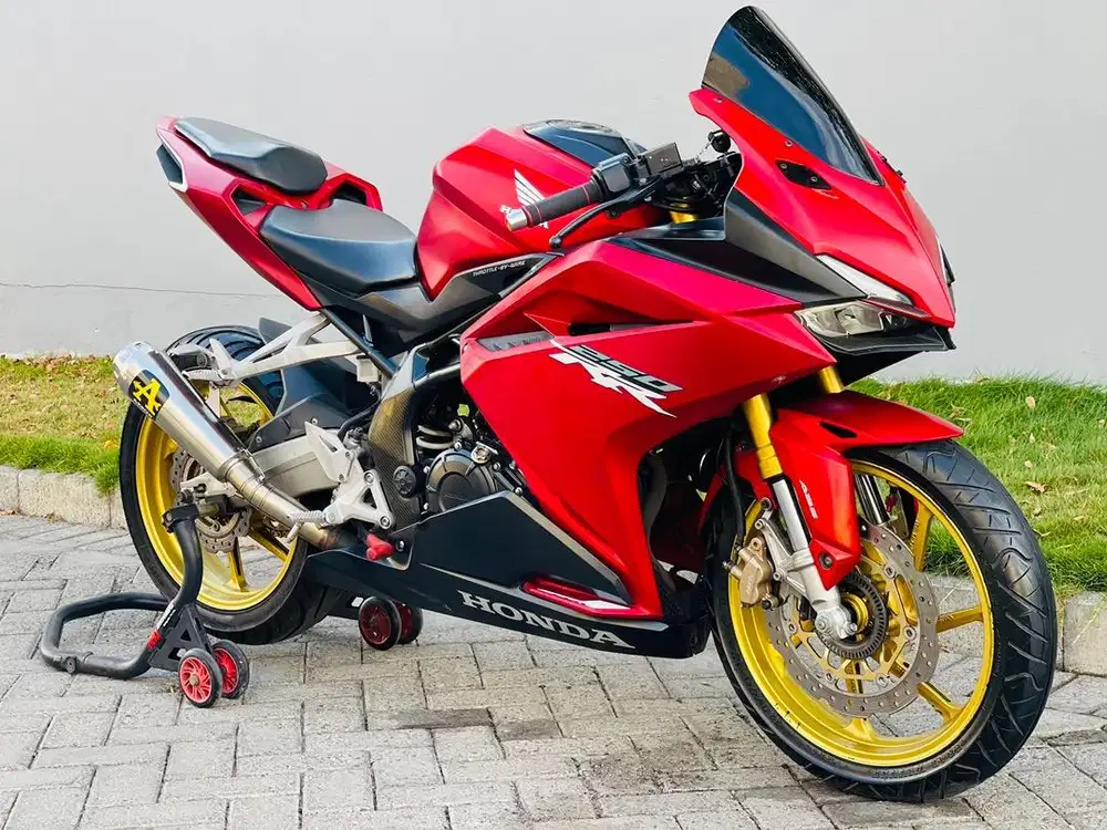 Honda cbr250 rr abs red matte plat N pajak On cbr250 rr abs cbr 250 rr