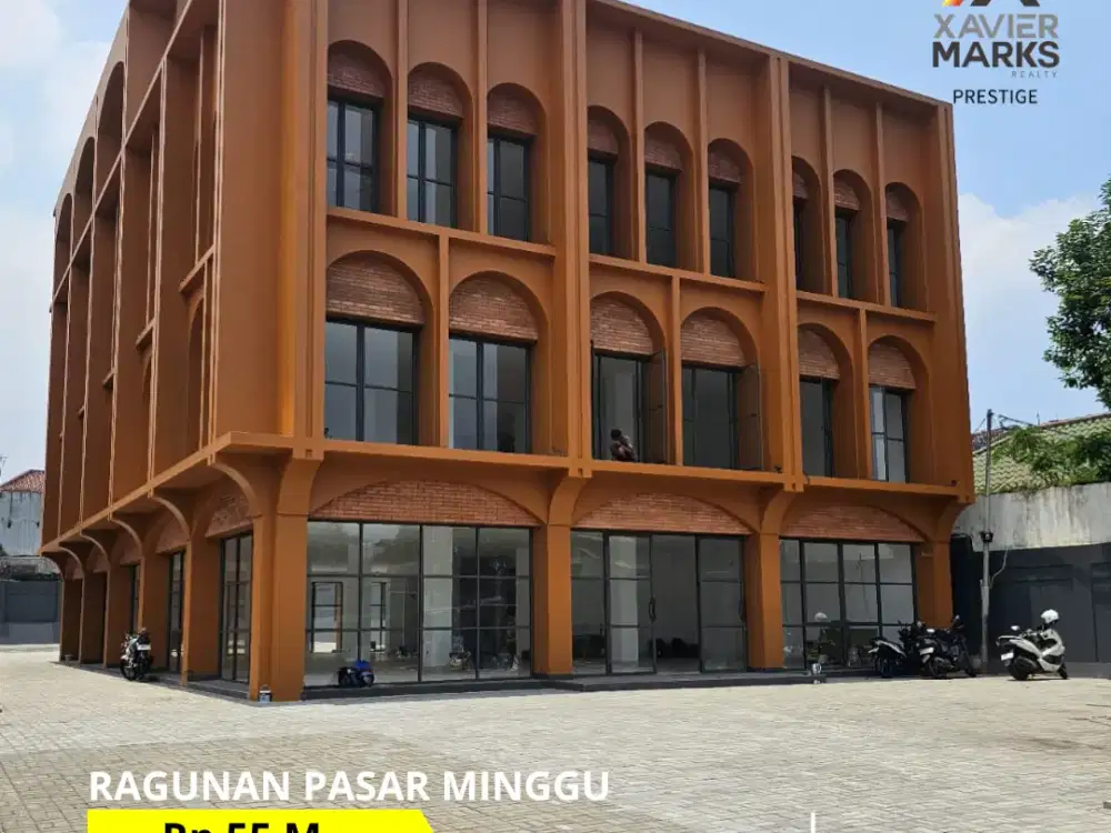 DIJUAL & DISEWAKAN GEDUNG BRANDNEW Jl.HARSONO RM  RAGUNAN PASAR MINGGU JAKARTA SELATAN.