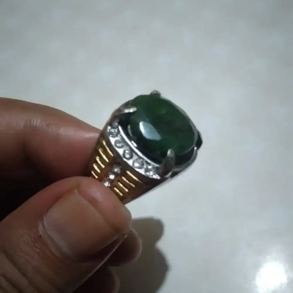Cincin jamrud hijau zamrud brazil emerald brazil