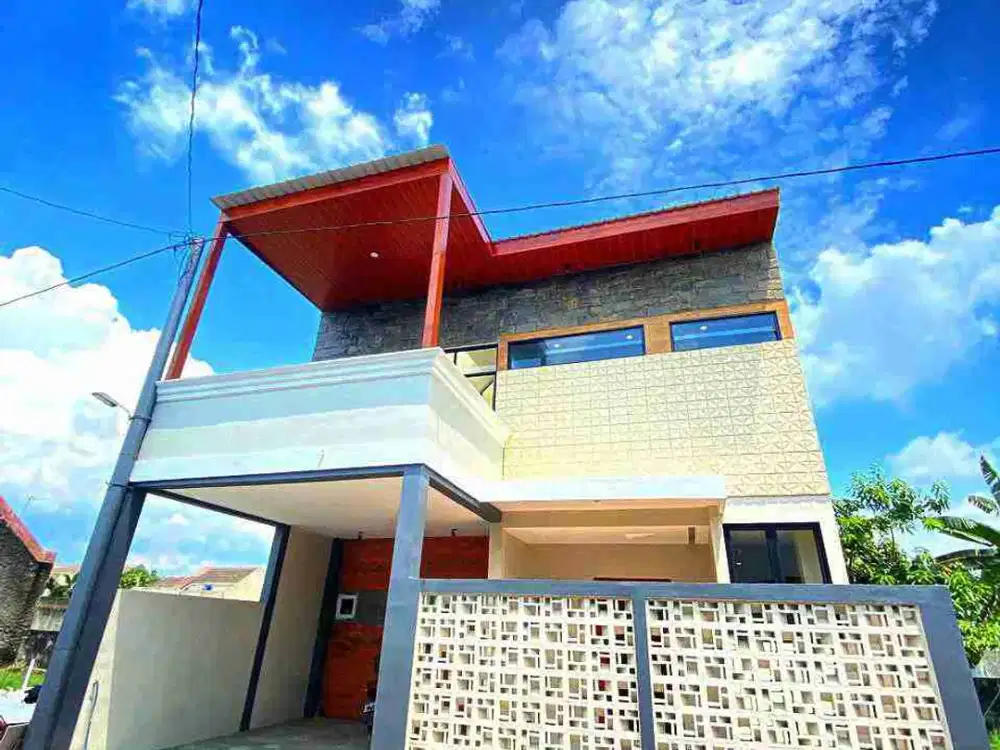 Rumah Mewah dalam Perumahan Cluster Solo Baru