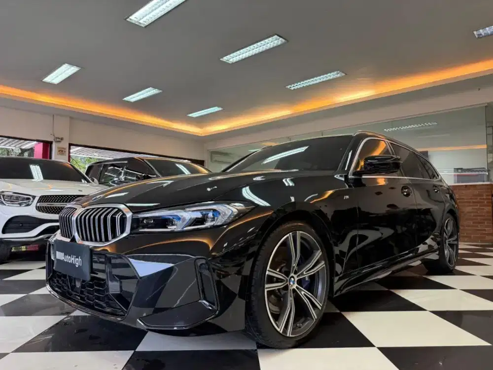DP10% [Km2.000] 330i M-Sport Touring Wagon 2024 Black #AUTOHIGH
