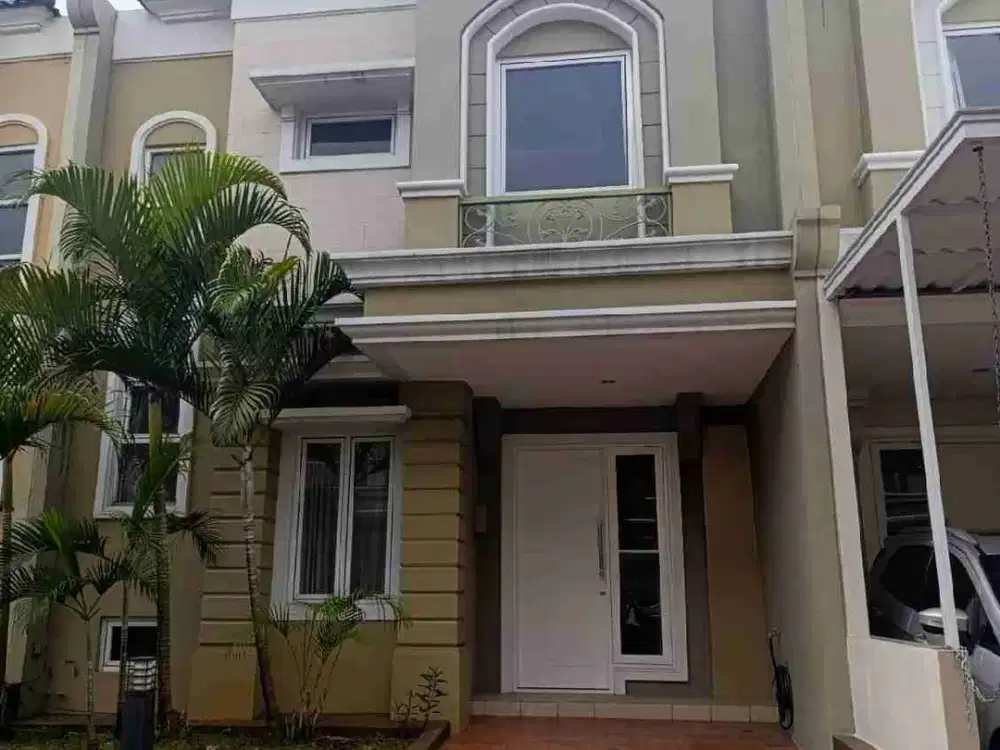 Sewa Rumah Cluster Samara Gading Serpong dekat BSD siap huni