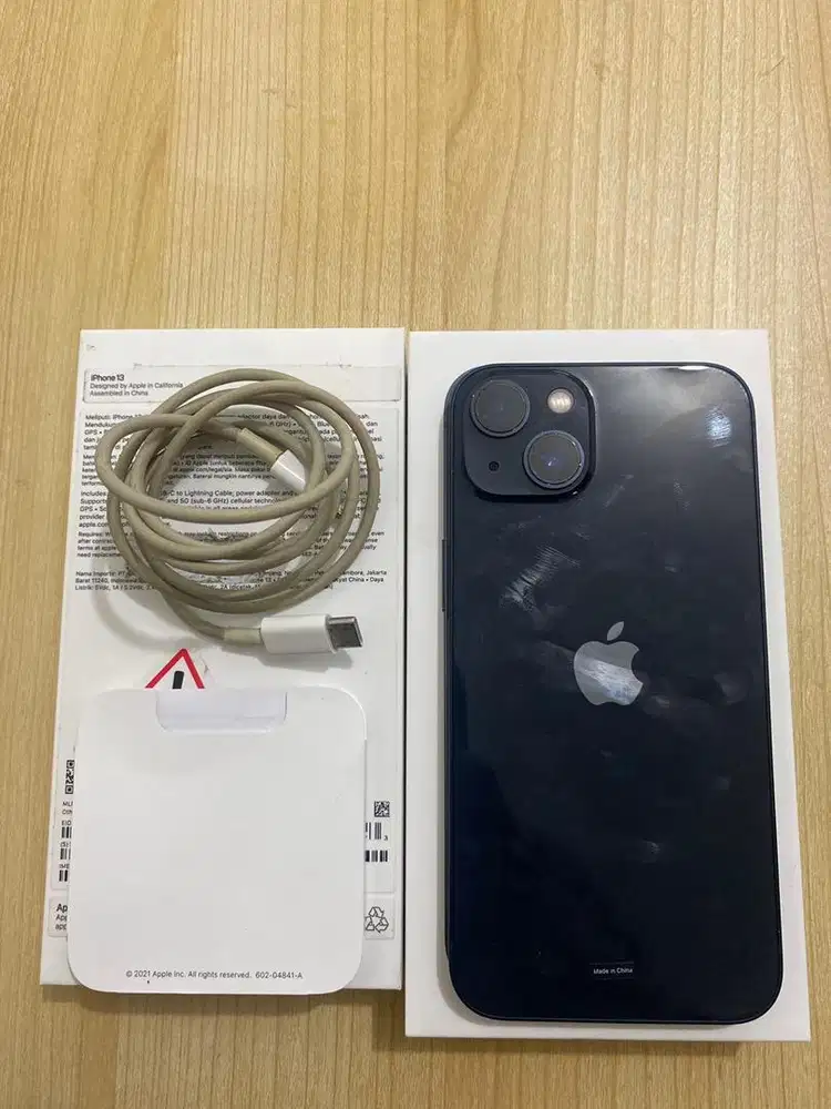 Iphone 13 Midnight 128GB BH 100% Garansi On Januari 2026