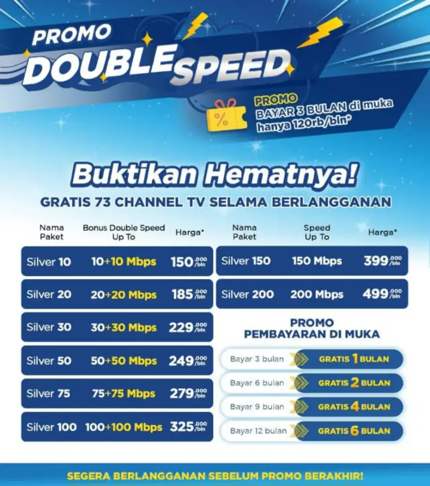 Promo pemasangan wifi megavision