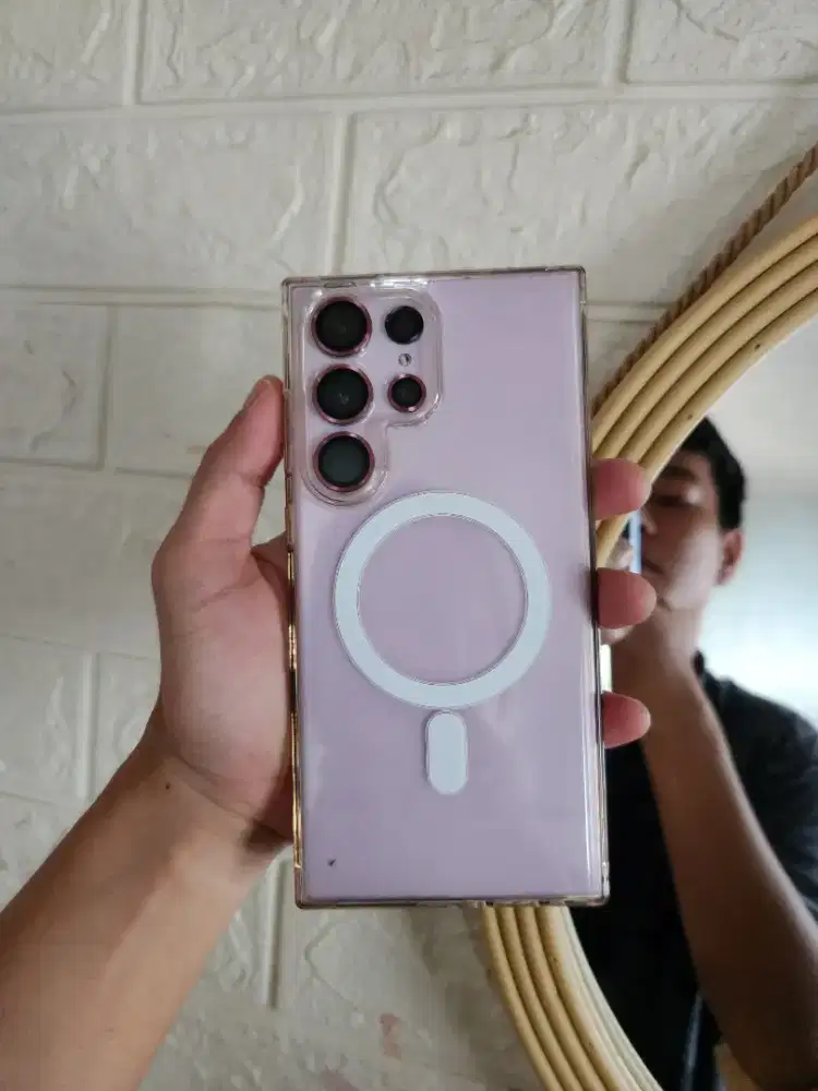 SAMSUNG S23 ULTRA 256GB LAVENDER RESMI SEIN (-ada noda dikamera 1x)