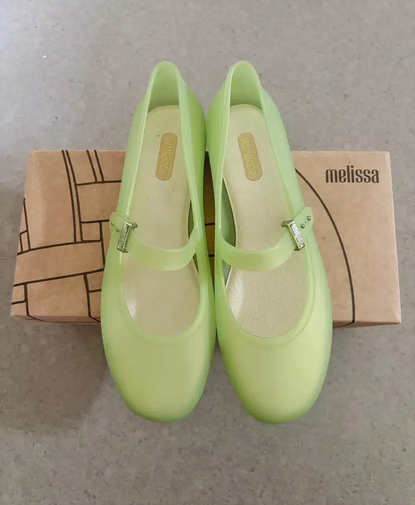 Melissa Soft Balerina Green