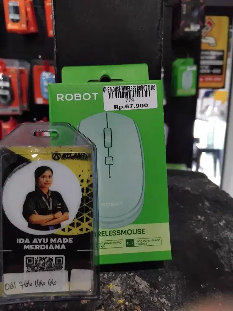 MOUSE WIRELESS ROBOT M205 ATLANTIS DAHSYAT