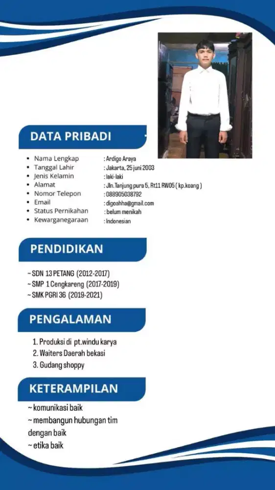 Sedang mencari pekerjaan