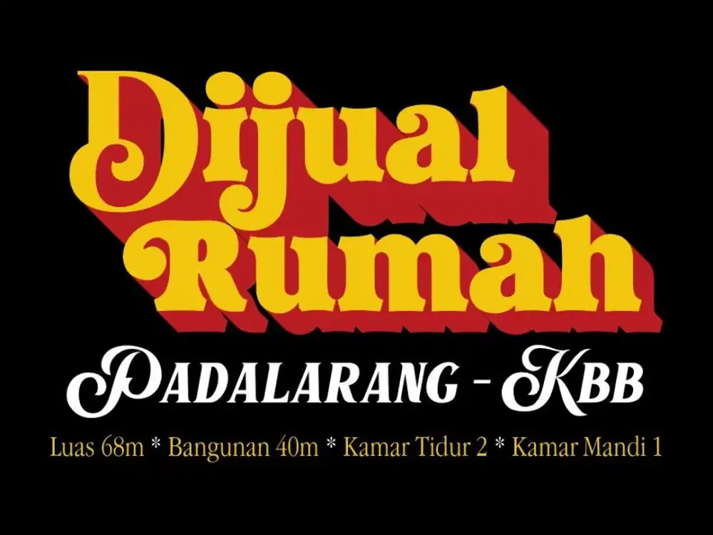 JUAL RUMAH MURAH DI, PADALARANG, NGAMPRAH, BANDUNG BARAT, CIMAREMEH,