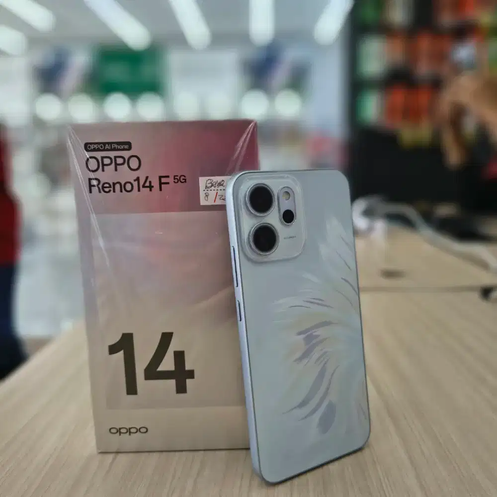 OPPO RENO 14F 8/256 PROMO GEDE