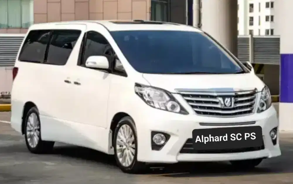 Toyota Alphard G SC 2014 Premium Sound,a/n Pribadi