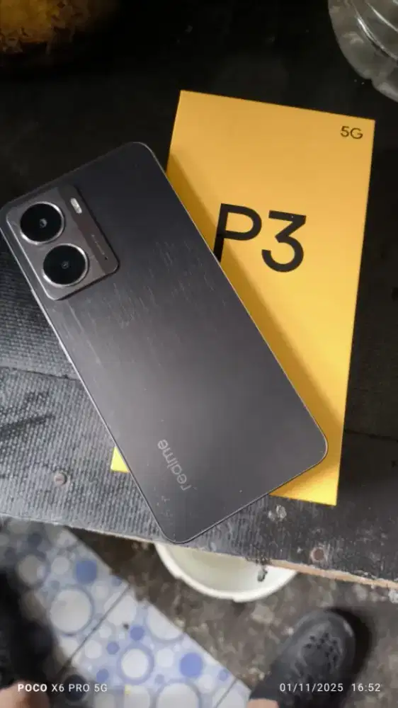 Realme P3 5G ram 12/256 6000mah