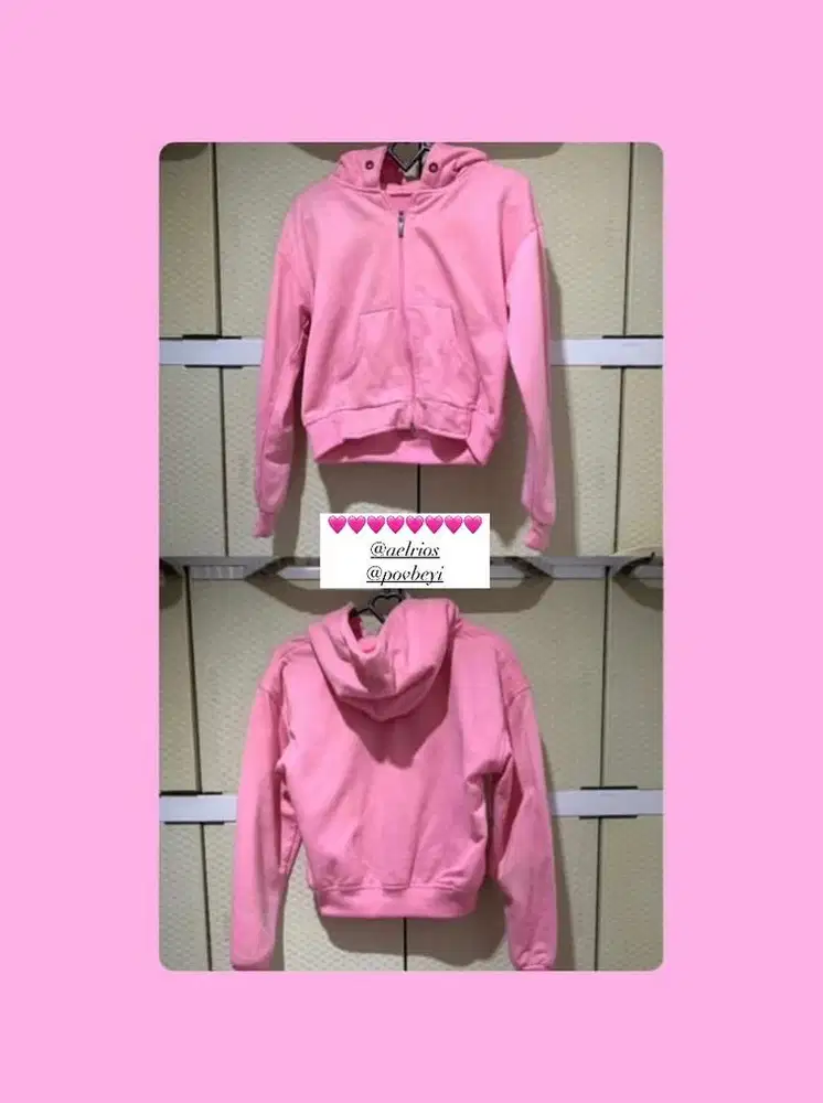 jaket pink no brand