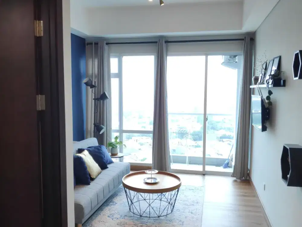 Dijual Apartemen Puri Mansion 26 m2 Studio Furnish Murah Interior 415 Juta Saja