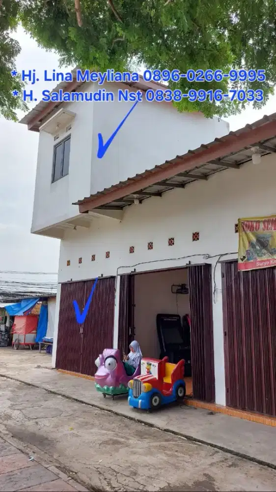 disewakan ruko 2 lt, cocok utk usaha, dagang, kantor, lokasi strategis