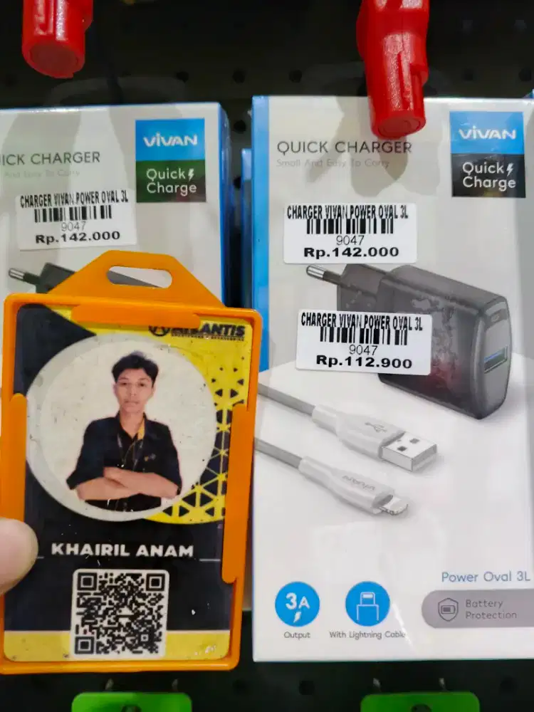 CHARGER VIVAN POWER OVAL 3L