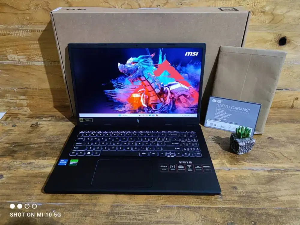 ACER Nitro ANV15-51 i5-13420H 16GB/512GB RTX4050 6GB GARANSI ON FULSET
