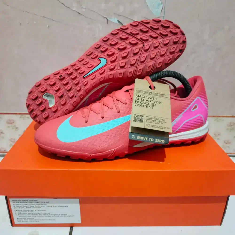 Sepatu Minisoccer Nike Zoom Vapor 16 Academy Turf Size 44