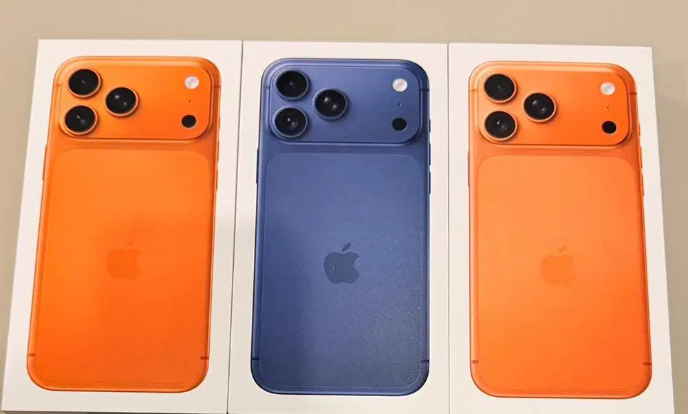 iPhone 17 Pro Max Cosmic Orange Garansi Resmi