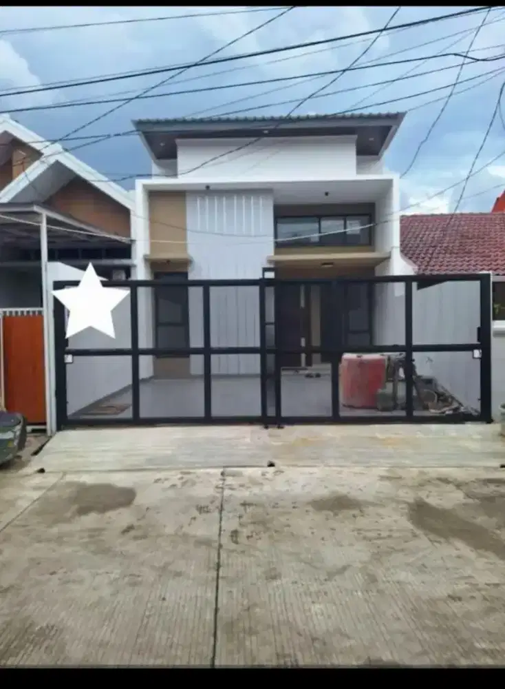 Rumah siap huni di tamn harapan baru bekasi