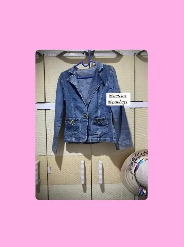 jaket denim no brand