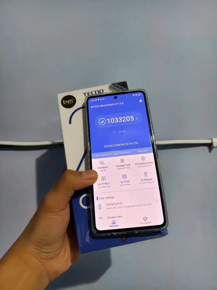 Tecno Camon 20 Pro 5G NFC 8/256GB Garansi Resmi Tecno Indonesia