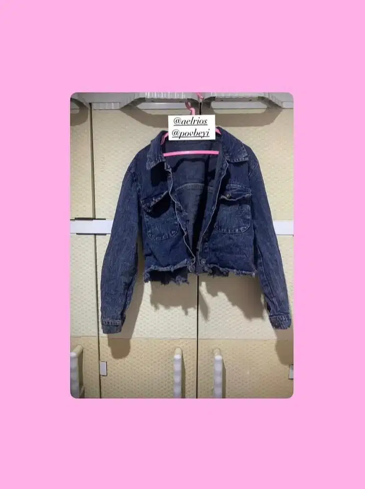 jaket denim no brand