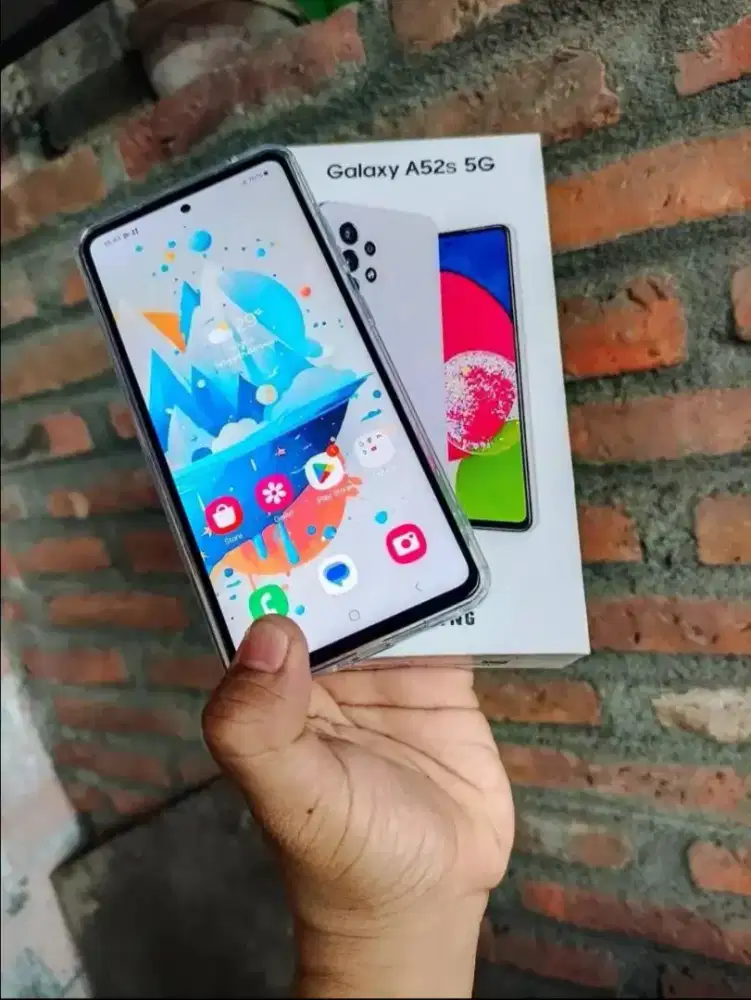 Samsung A52s 5G 8/256 Shadow Haluss Aman