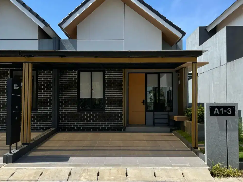 Rumah 1 Lantai Minimalis Type 40, Nuansa Asri Bebas Banjir Di Bogor