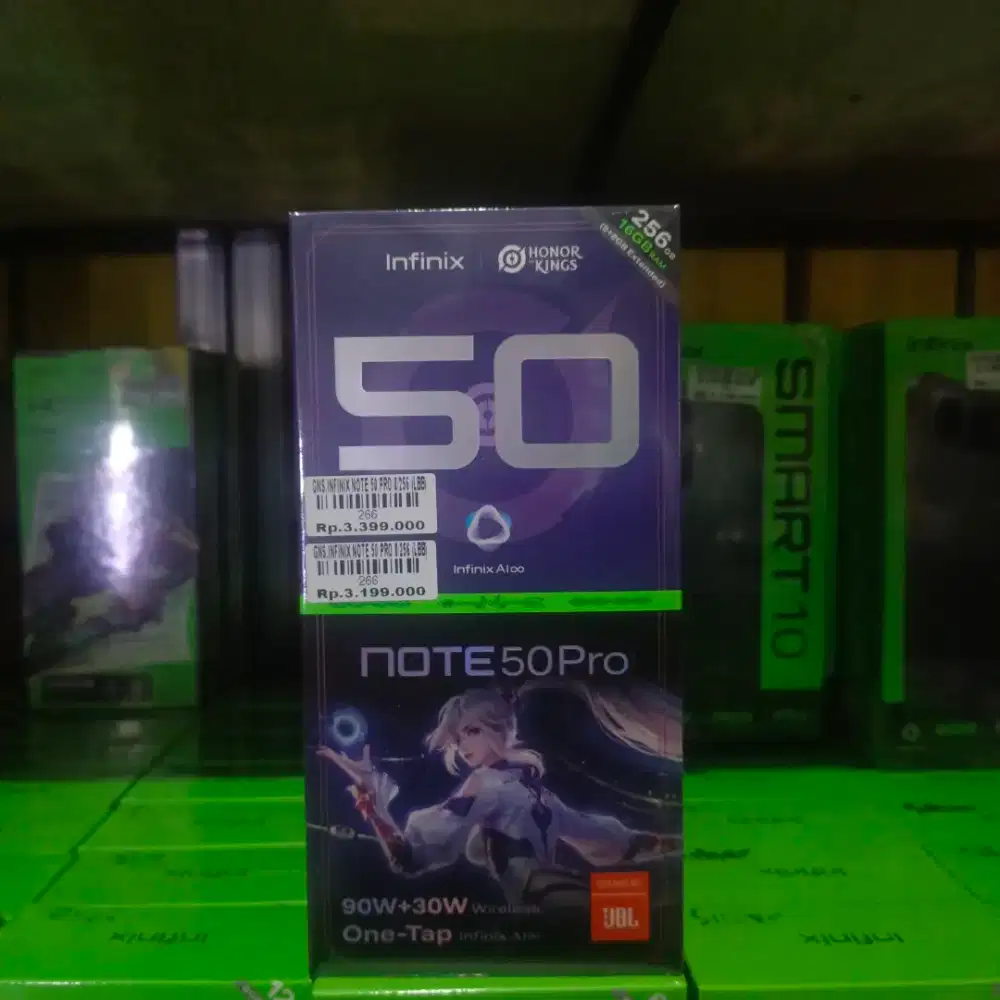 INFINIX NOTE 50 PRO 16/256GB 'ATLANTIS DAHSYAT DAHSYAT'