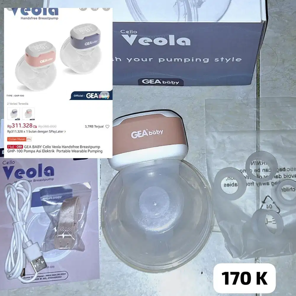 Pompa asi elektrik gea veola