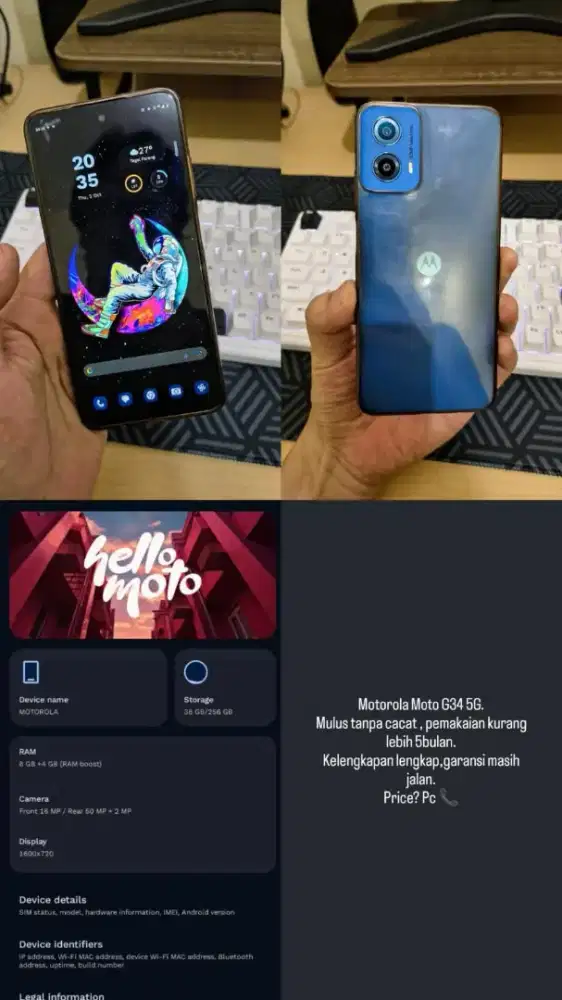 Motorola moto G34 5G
