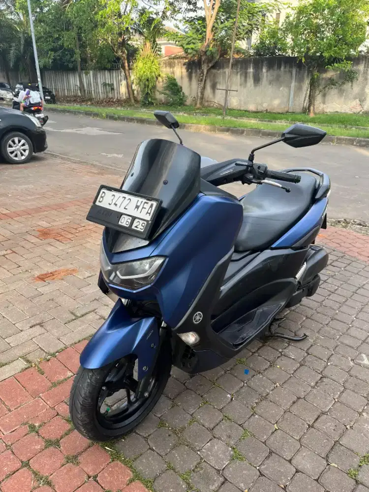 Nmax New Contected Abs Biru Doff