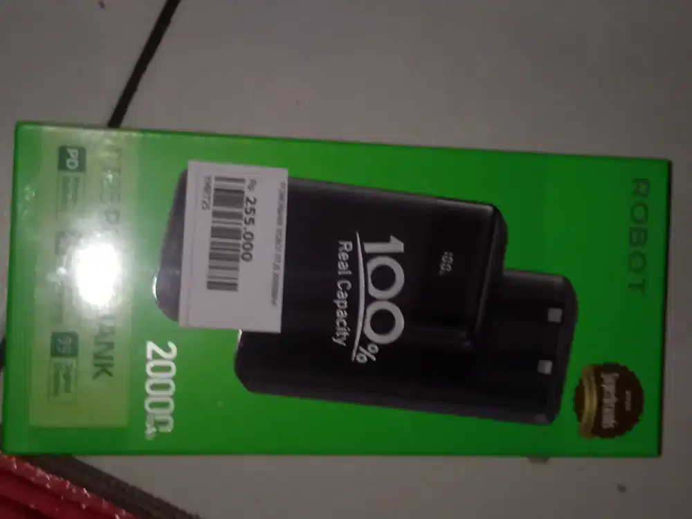 Powerbank robot RT25 20000 MAH