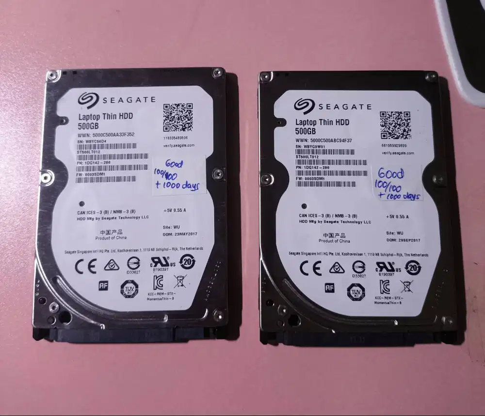 HDD 500 GB Seagate Hardisk 500GB Internal Laptop Harddisk 500 GB